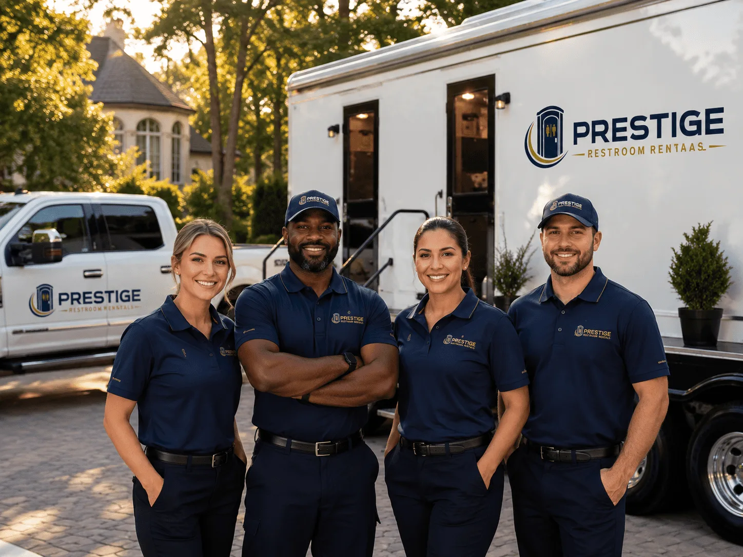 Trusted Luxury Portable Restrooms company in Freeport, OH